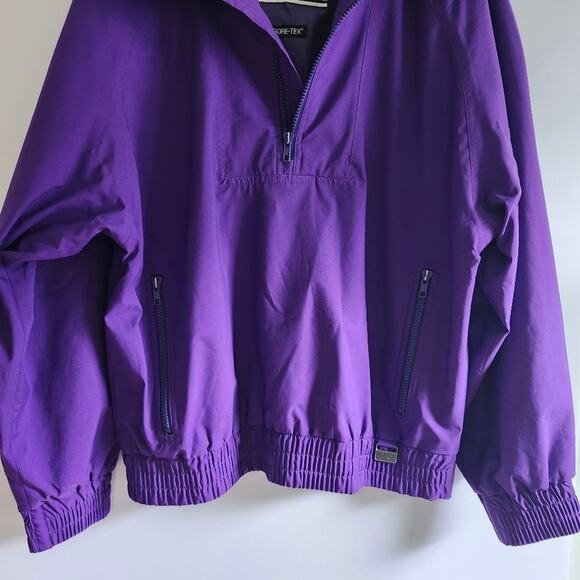 Vintage White Stag Ski Wear Deep Purple Lightweight Jacket Size Med - Picture 5 of 9
